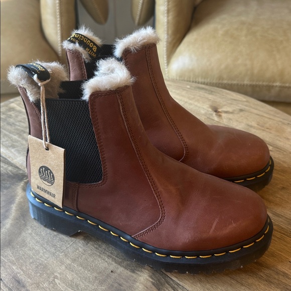 Dr. Martens Fur-Lined Boots 8 - Picture 3 of 6